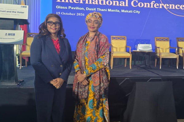 COMMISSIONERS JOIN GLOBAL ELECTION LEADERS AT A-WEB CONFERENCE IN THE PHILIPPINES