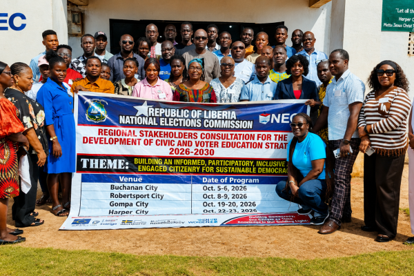 NEC Liberia Begins Final Leg of Regional CVE Strategy Consultations in Harper
