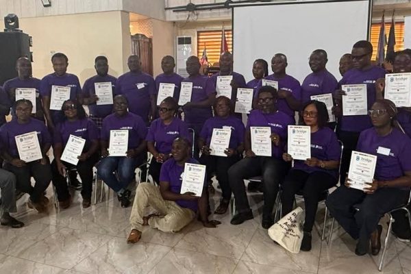 NEC Liberia Certified 25 Staff After BRIDGE Workshop on Inclusive Electoral Management in Nimba